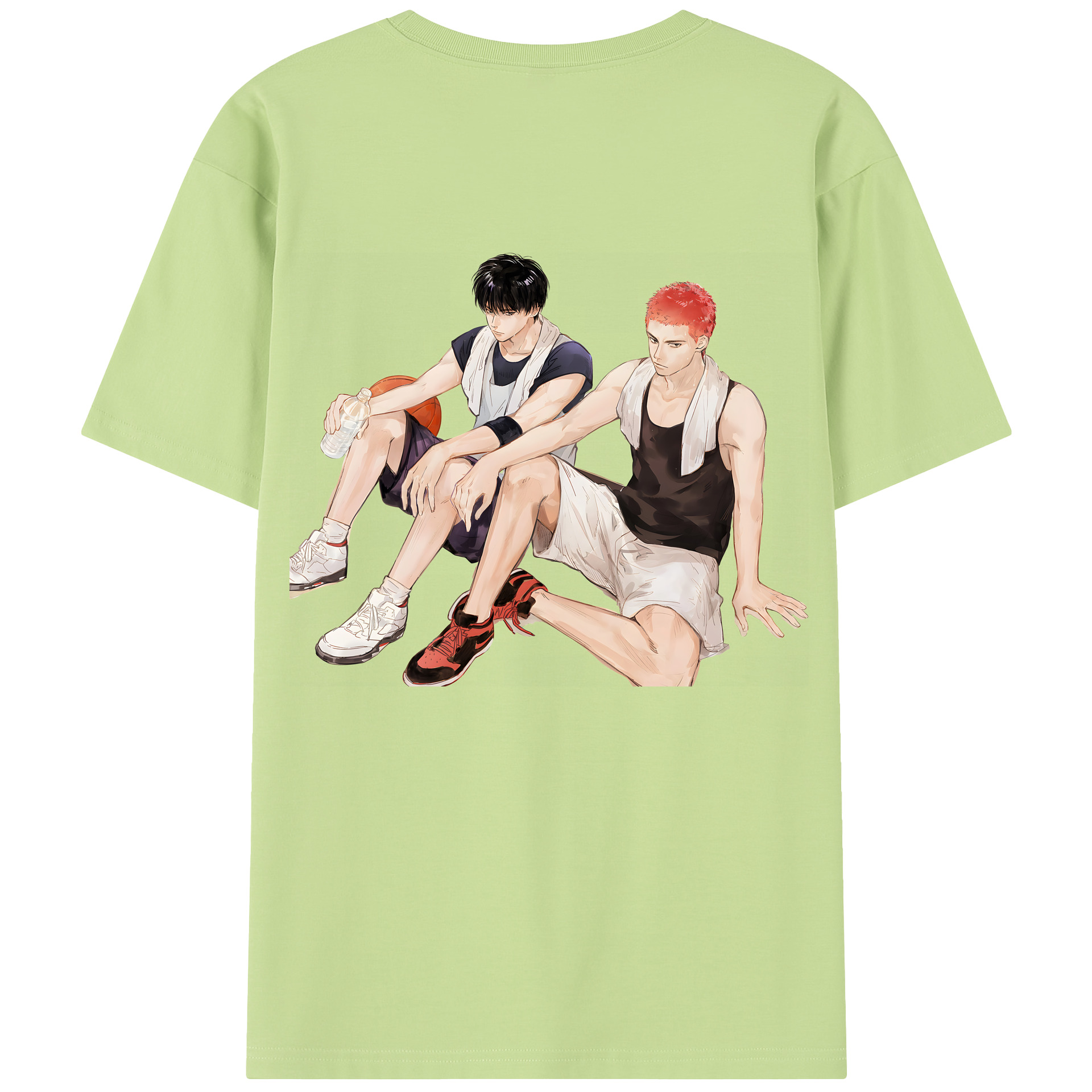 （画像用） SLAM DUNK／スラムダンク 綿100％半袖Tシャツ（背面プリント）